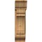 Ekena Millwork Olympic Traditional Rough Sawn Bracket w/ Offset Brace, Western Red Cedar, 8"W x 22"D x 30"H BKT0806X22X30OLY01RWR - alternate 2